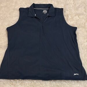 Slazenger Golf Navy Blue Sleeveless Top